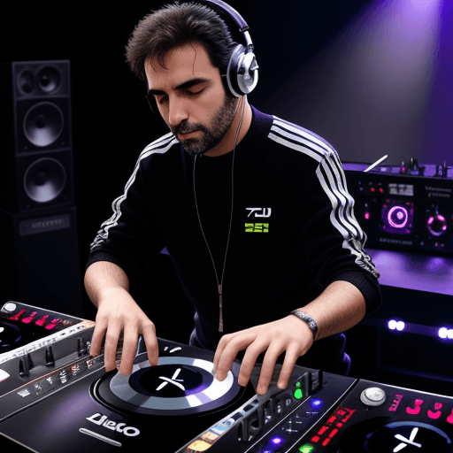 AI generated: DJ Claudio Lemes