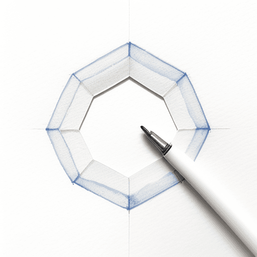 AI generated: delicate and delicate watercolor painting, 3-5 lego bricks separated laying down in the center on wh...