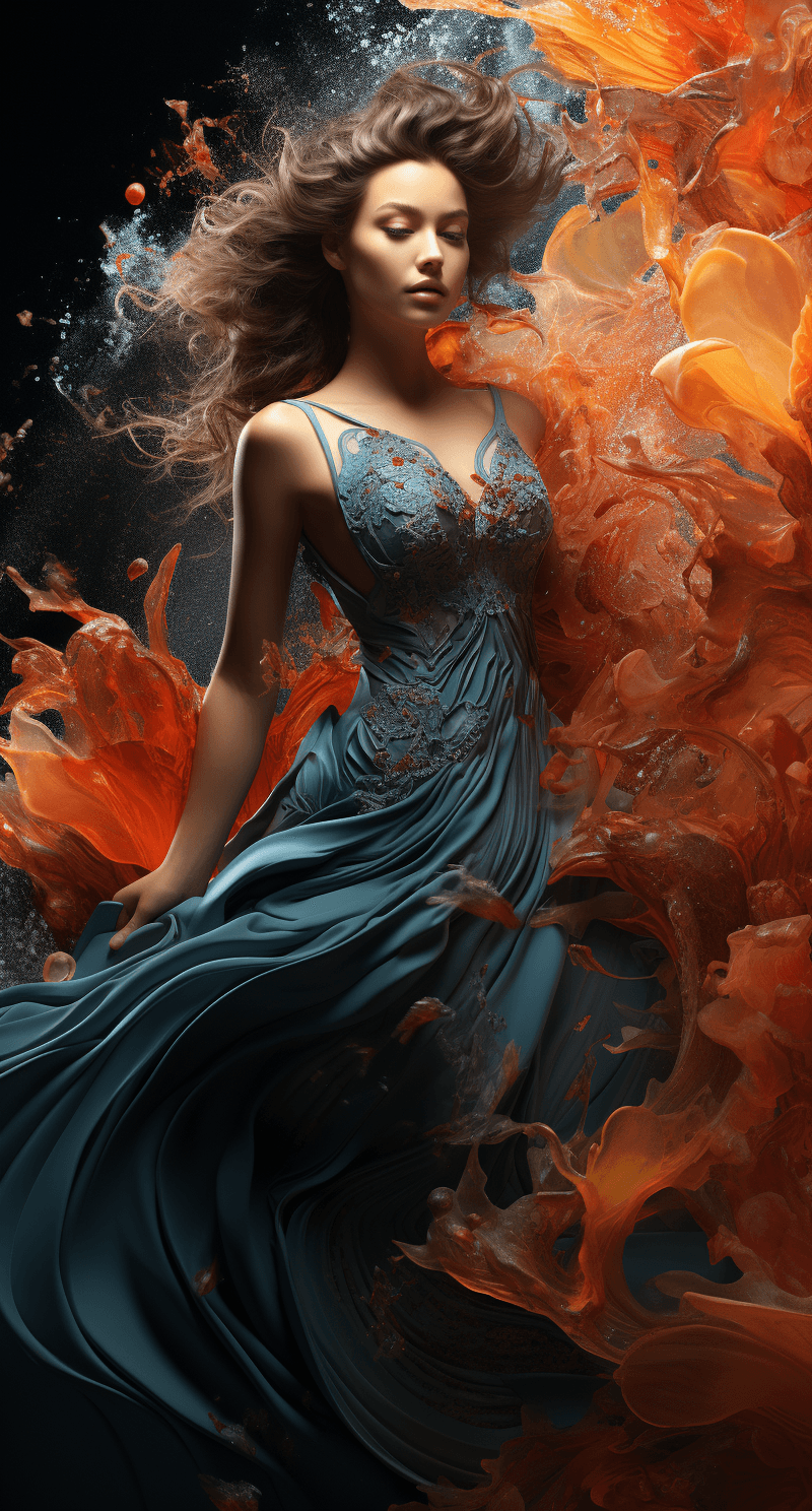 AI generated: a woman is makeup and wearing a body suit, in the style of ray collins, thiago valdi, snapshot reali...