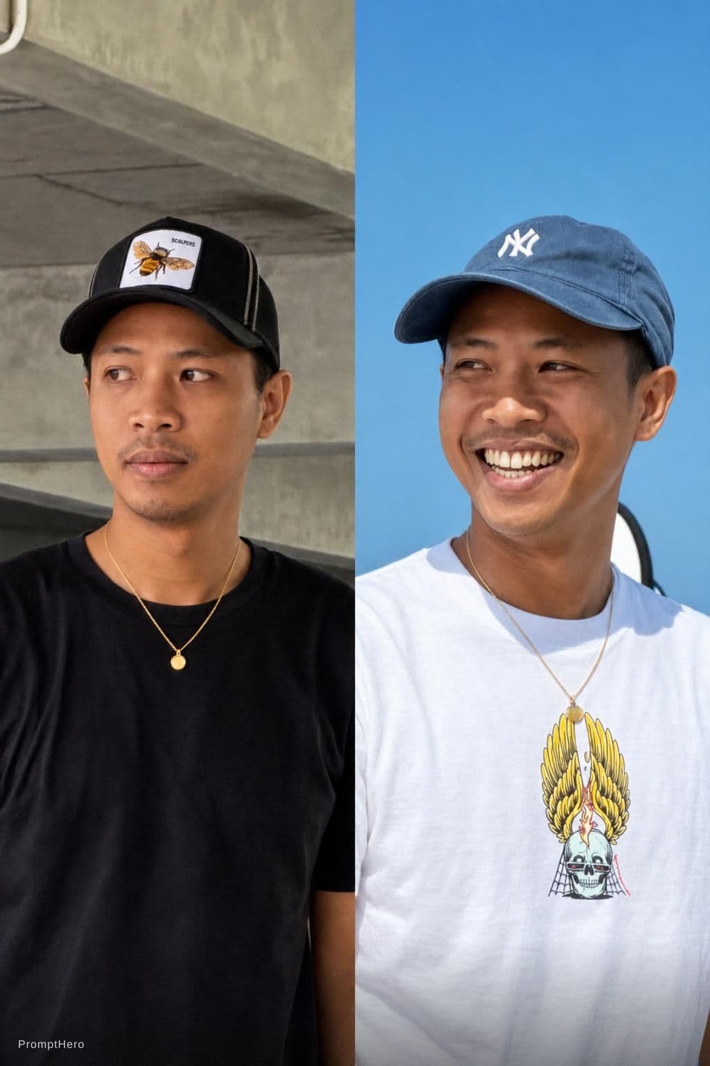 AI generated: Swap this person to person from my image