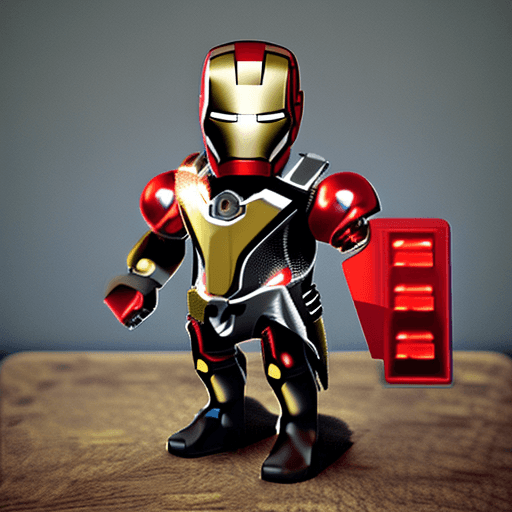 AI generated: ironman style mando