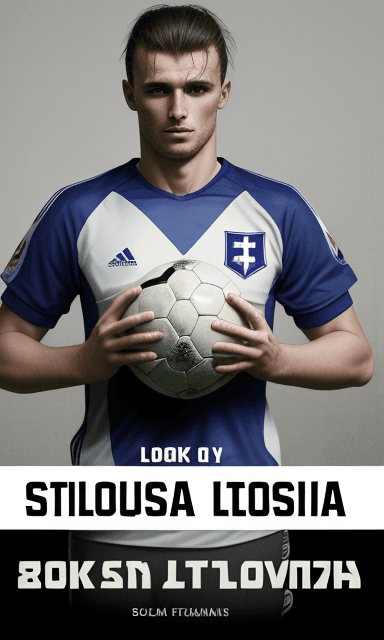 AI generated: Create me a cover for my book about football on slovakian leangue ? Make it like on book
