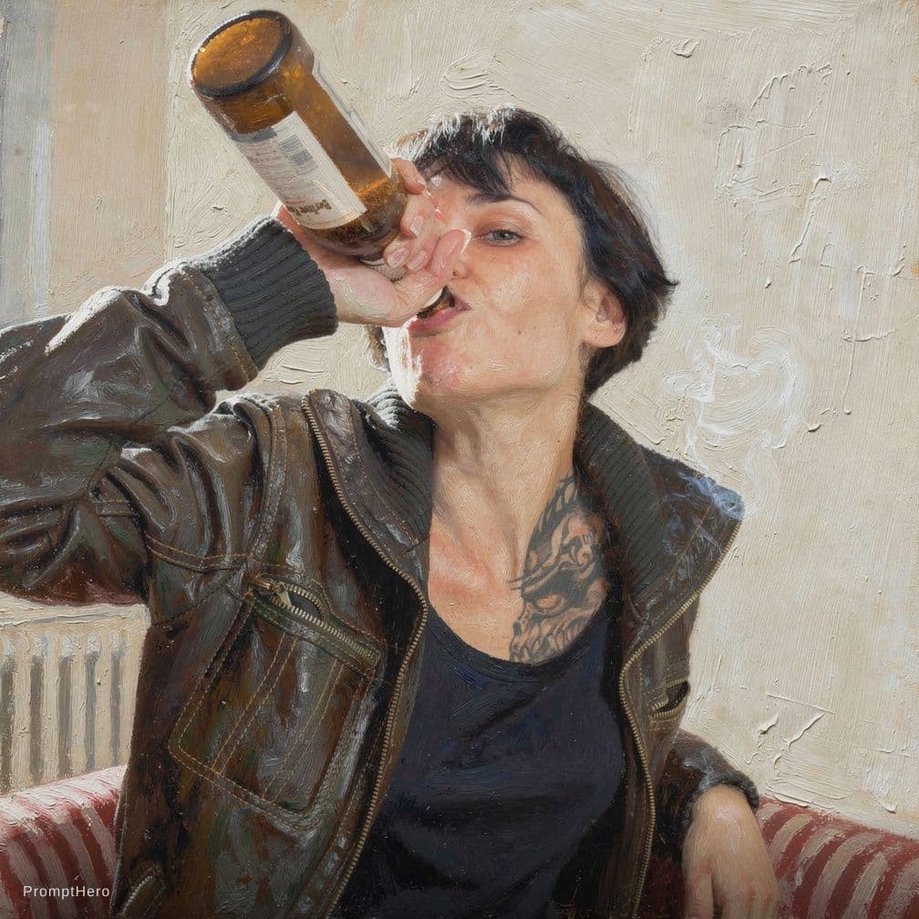 AI generated: to oil painting