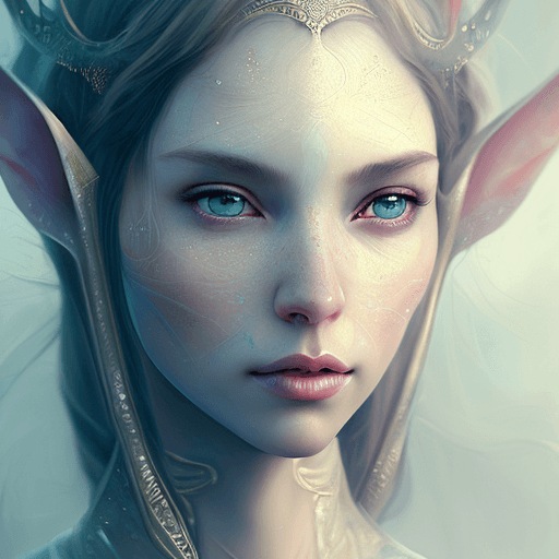 AI generated: portrait of female elf set in fog, cinematic lighting, photorealistic, ornate, intricate, realistic,...