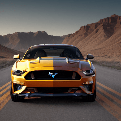 AI generated: Mustang