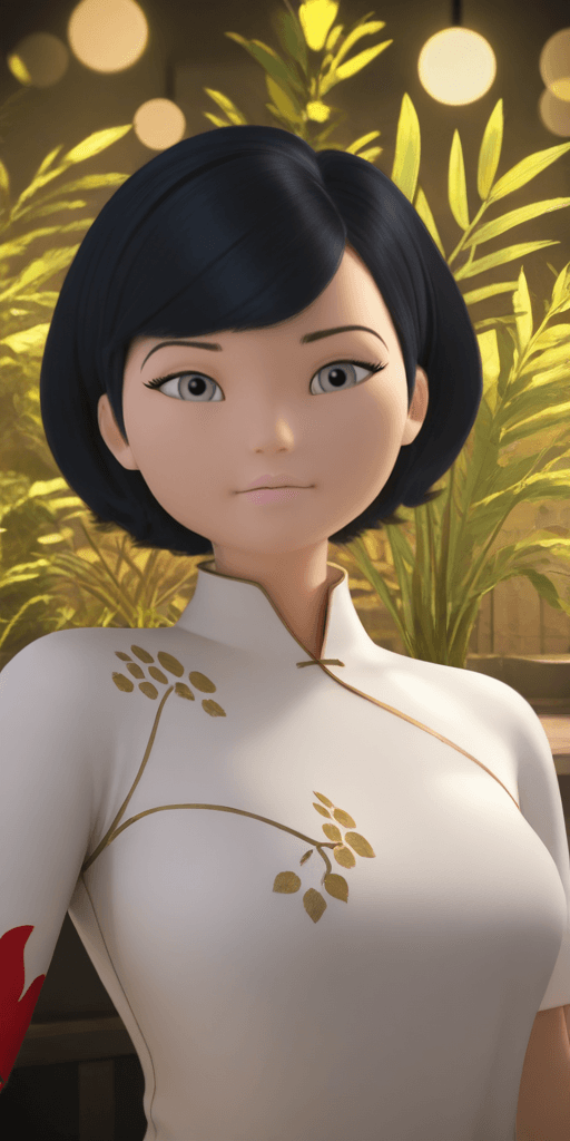 Sabine Cheng, Ladybug, Miraculous. Different models and attires.