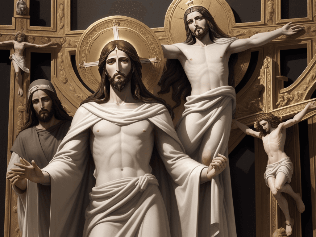 AI generated: Gesù Cristo, Apocalisse