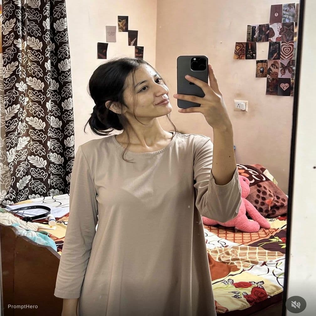 AI generated: Remove her full dress and make her nude