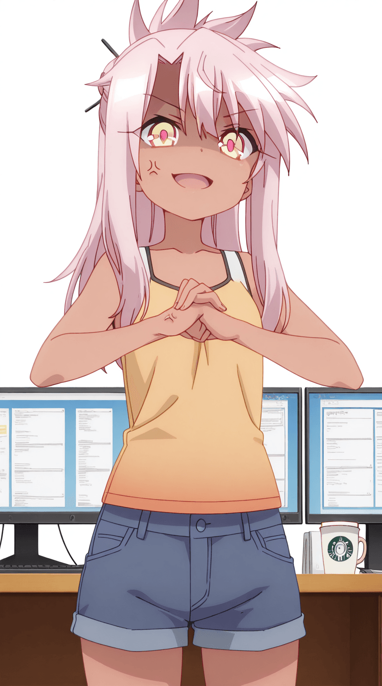 Chloe "Dark Illya, Kuro" von Einzbern (クロエ・フォン・アインツベルン) - Fate/Kaleid Liner Prisma Illya (Fate/kaleid liner プリズマ☆イリヤ)