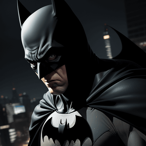 AI generated: Batman gangster 4 k ultra HD 