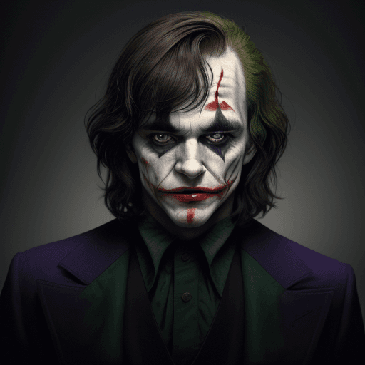 AI generated: a man with long bangs and medium length light hair stands in the foreground of the image. he has sof...