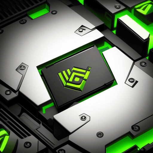 AI generated: nvidia logo with some positive changes