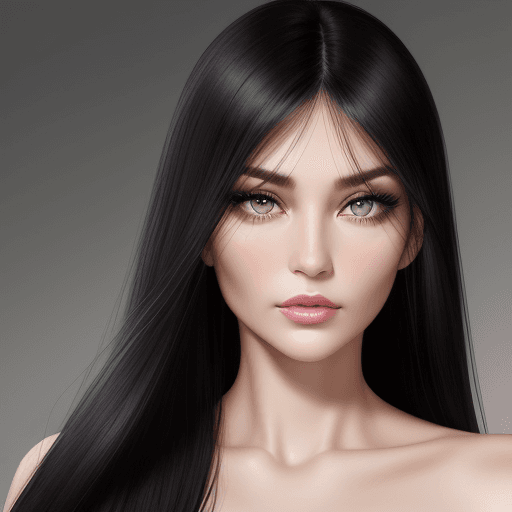 AI generated: Perfect eyes, Perfect face, Volume lighting. Young beautiful stylish woman 40 years old, looks very ...
