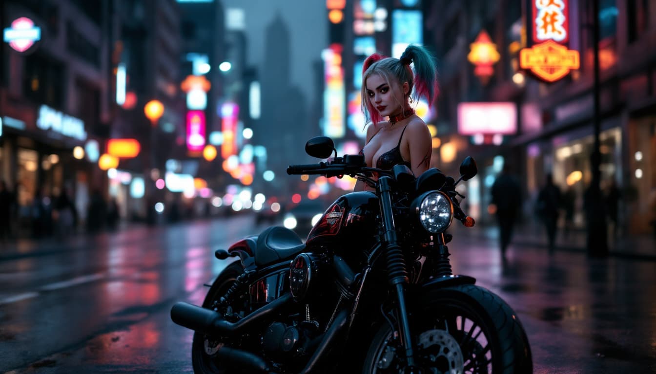 AI generated: Street photography,shot with a Canon EOS 5D Mark IV camera,Canon EF 85mm f/1.4L IS USM --ar 1:2 --st...