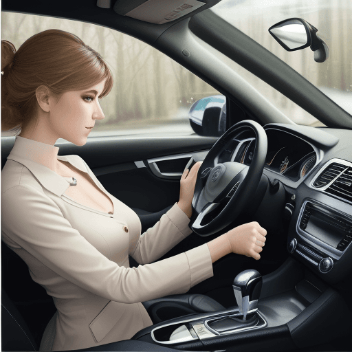 AI generated: Draw four competitive auto cosmetics sales cards to create a charming scent in the car interior
