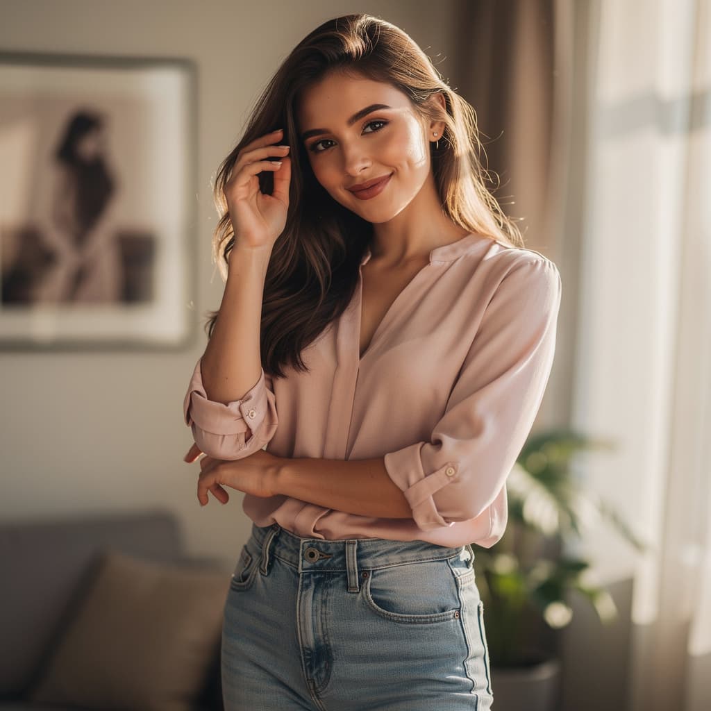 AI generated: Sexy girl clit