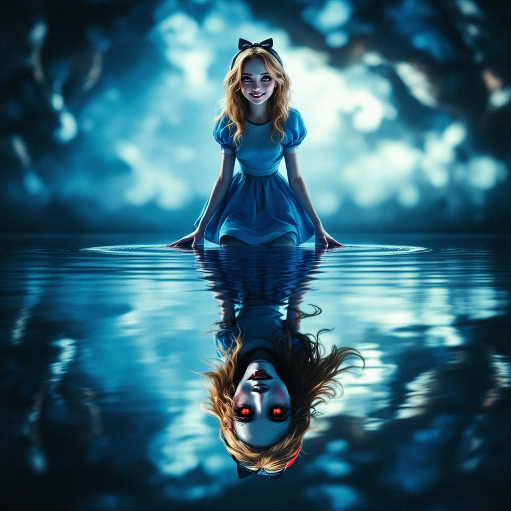 AI generated: in high definition, surreal, psychedelic, high detail, octane render, 8k. Reality is merely an illus...