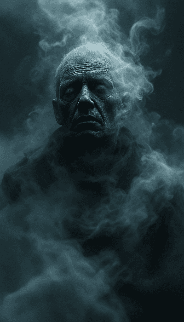 AI generated:    "Create a poignant and evocative artwork that reflects the haunting memories of PTSD. The scene s...