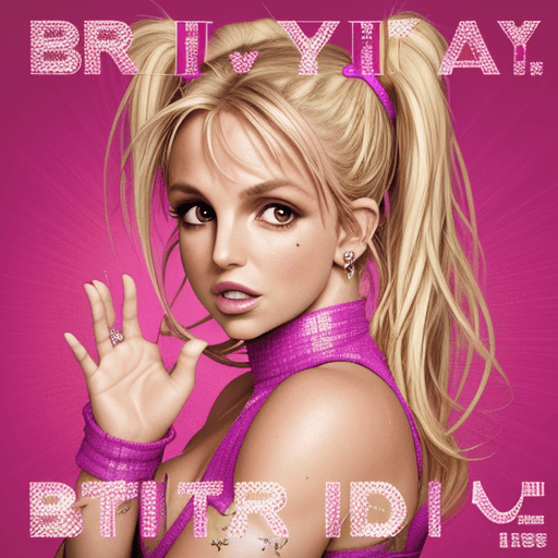 AI generated: Britney Spears celebrates her 43rd birthda