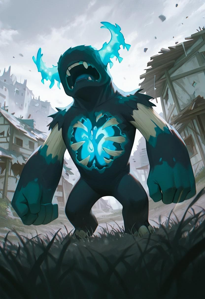 The Warden -- Minecraft Illust