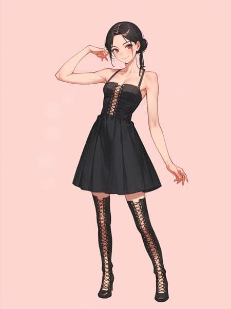 【COSTUME】Cross-laced Boots