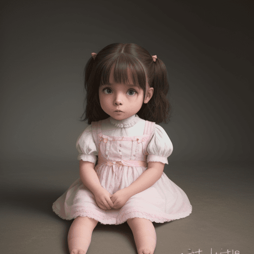 AI generated: little girl
