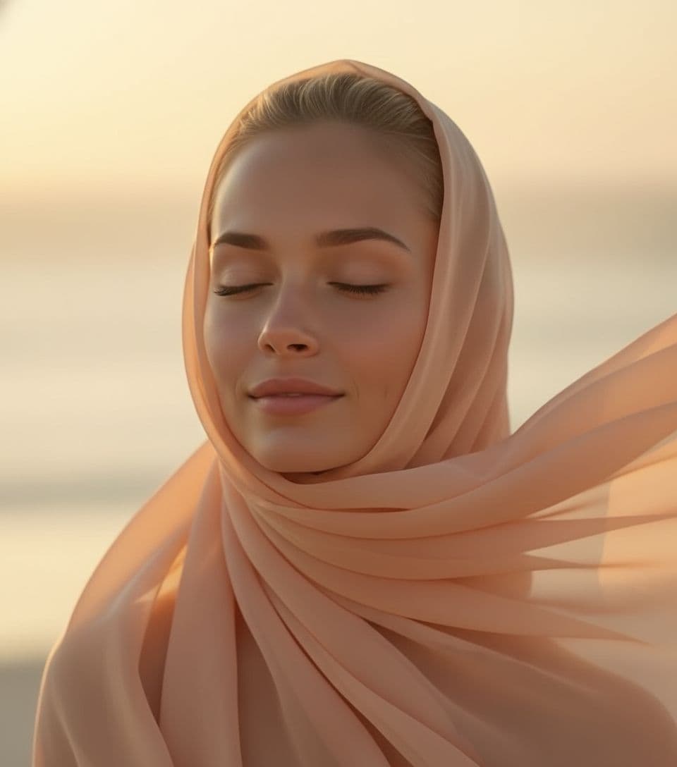 AI generated: "Original: "Image is high resolution close-up portrait photograph. Featuring a beautiful stylish lit...