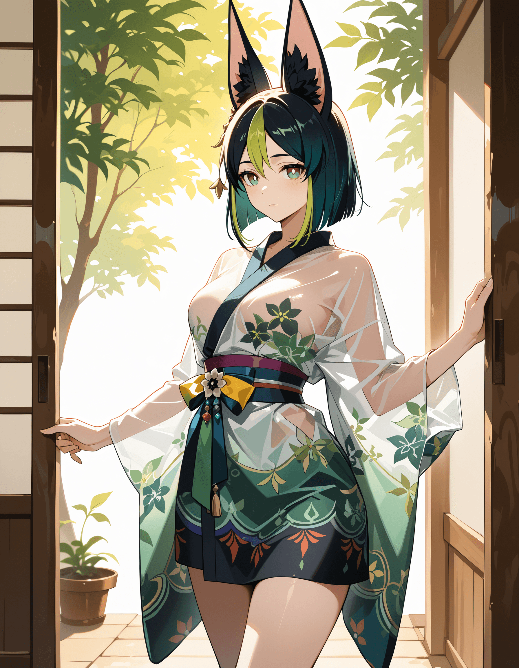 Sheer Kimono