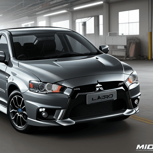 AI generated: auto marca mitsubishi modelo lancer año de fabricación 2017