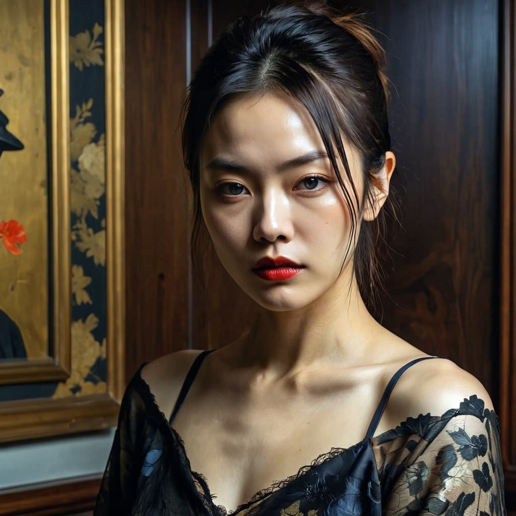 AI generated: epic realistic, there is ugliness in beauty, but there is also beauty in ugliness. in the style of a...