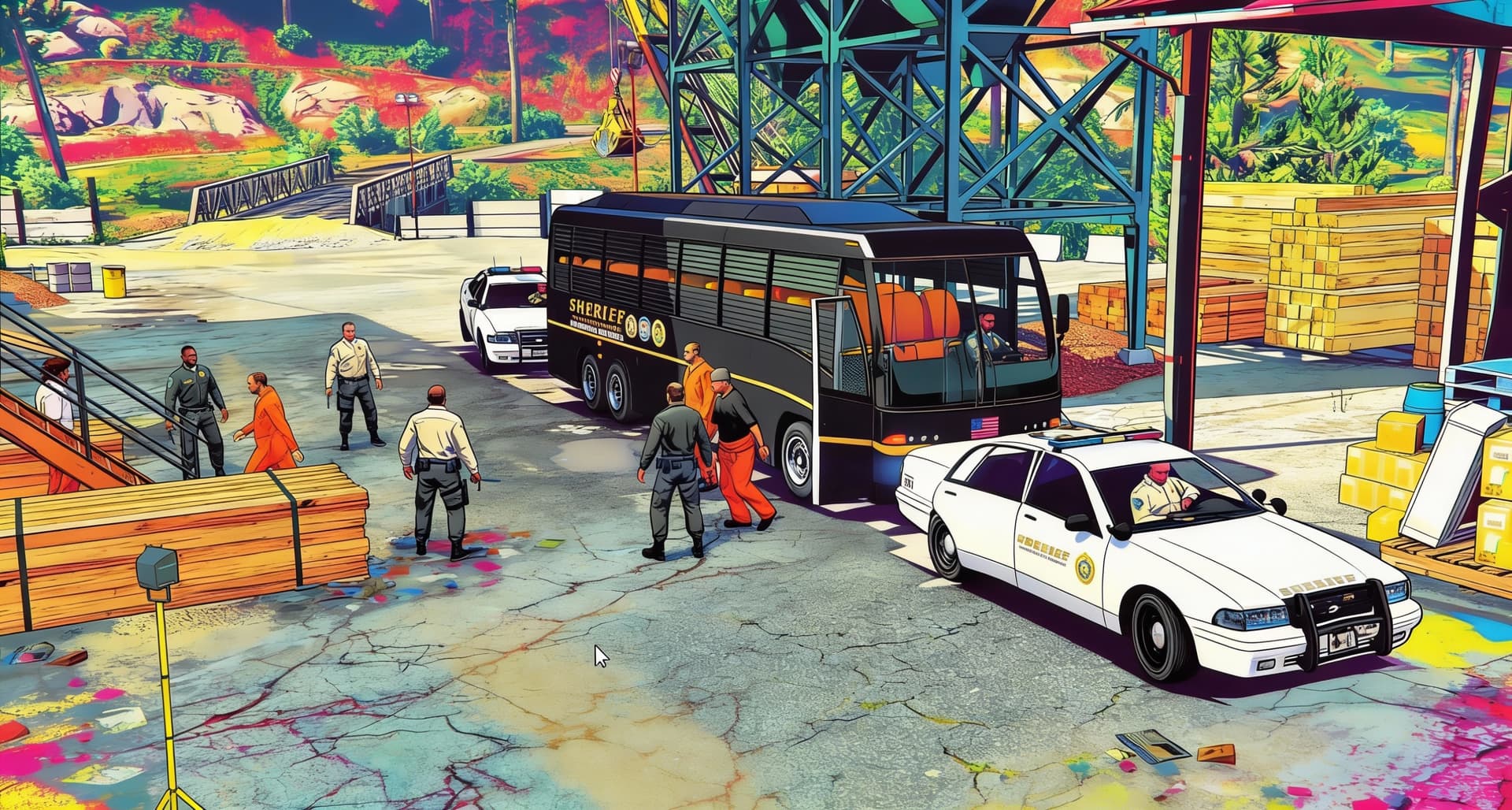 AI generated: gta v style