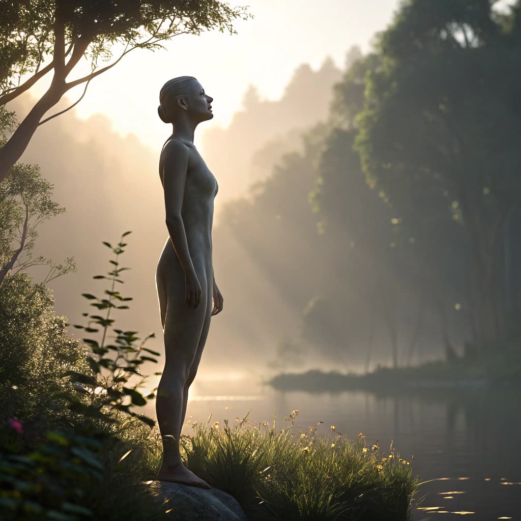 Recraft prompt: Nude