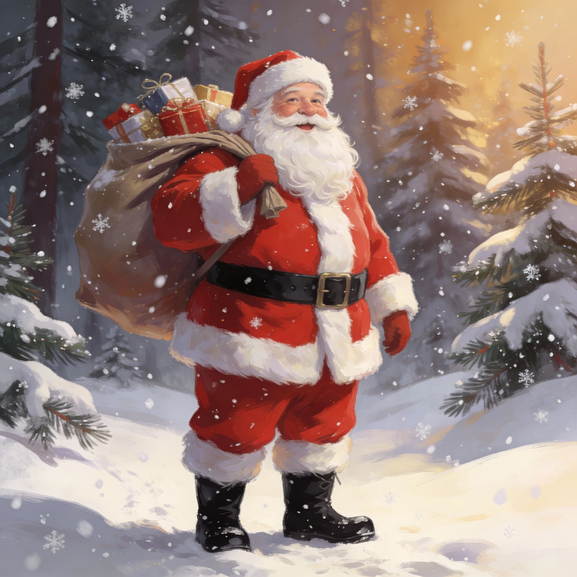 AI generated: Generate a santa clause 

