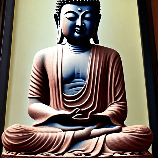 AI generated: Buddha 