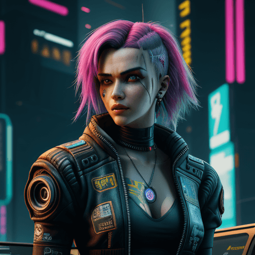 AI generated: cyberpunk 2d