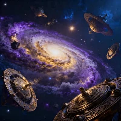 AI generated video: Maintain near-total stillness across the entire frame.
No visible camera movement.
No planetary rota...