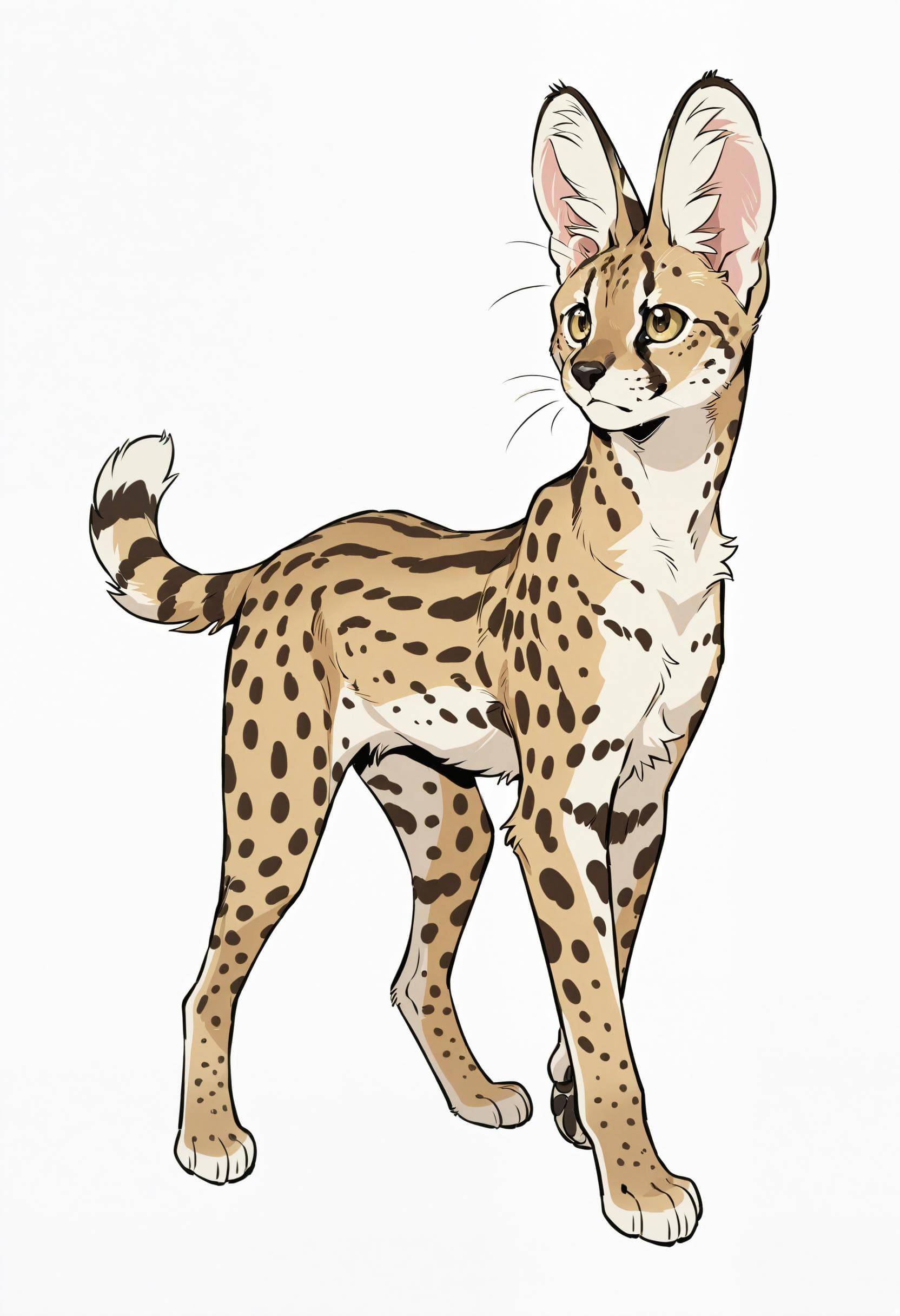 Illustrious Animals - Serval Cat - Image 3