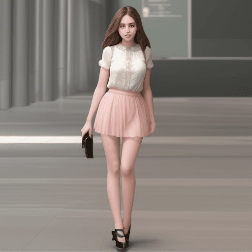 AI generated: beautiful girl full body
