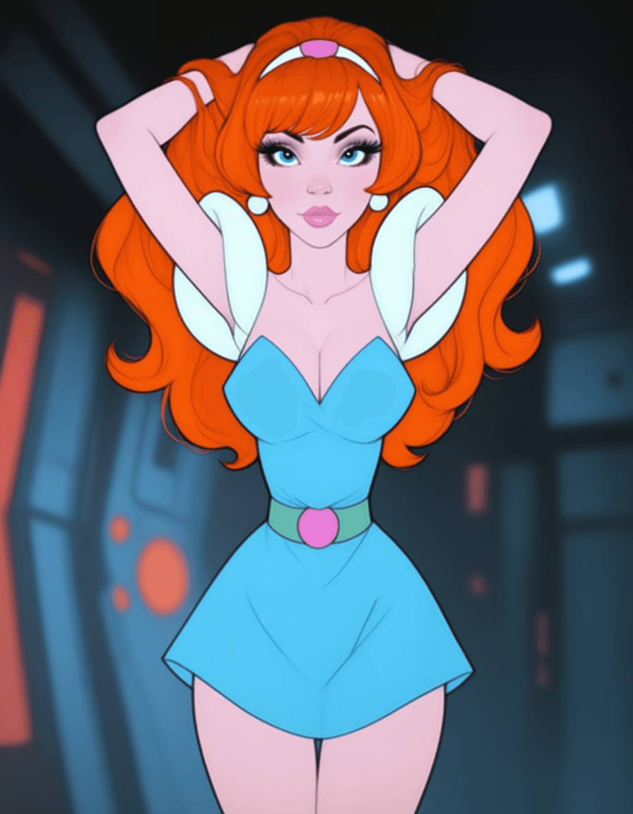 Kimberly - Space Ace (Anima illustrious PonyXL & SD 1.5)