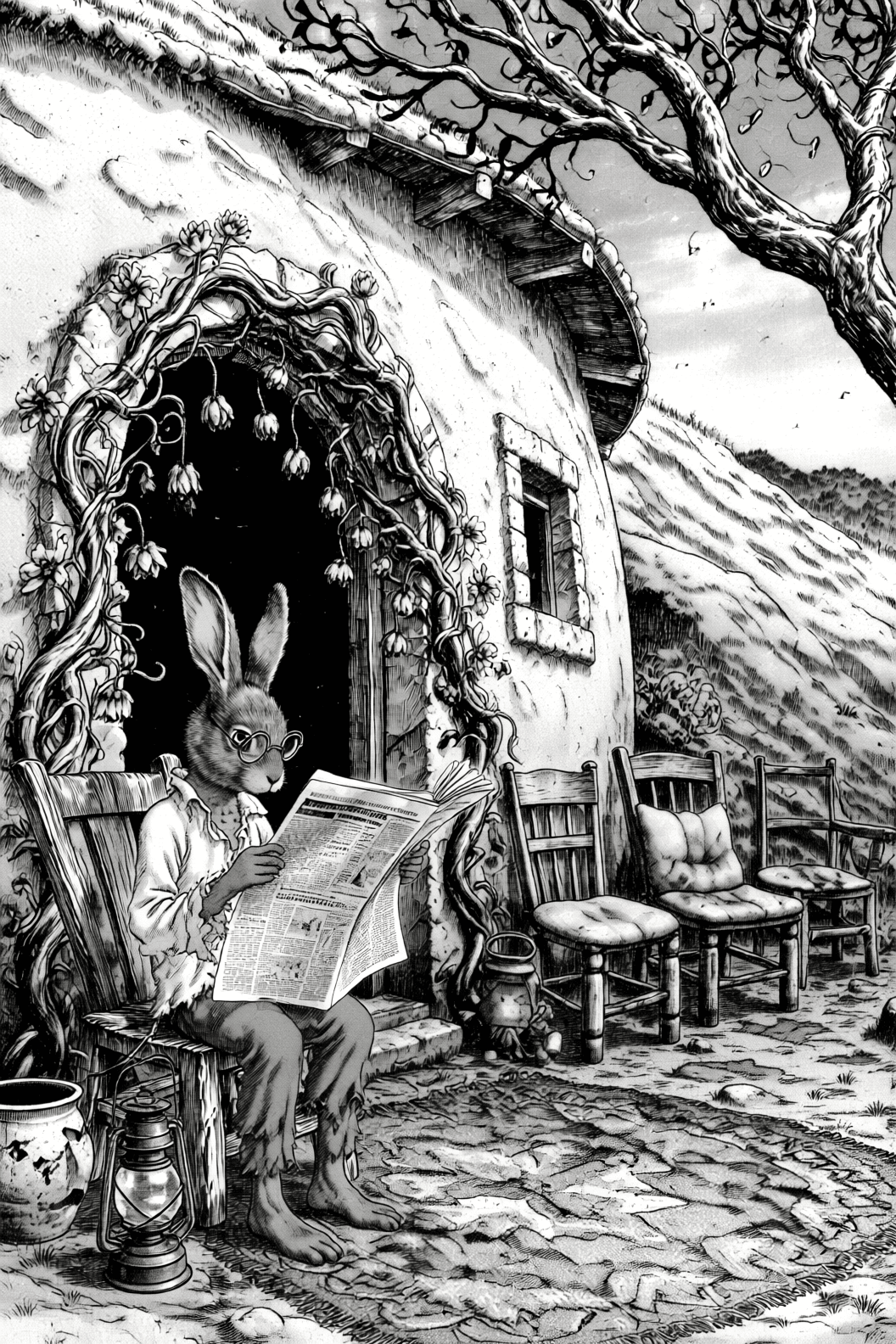 Manga style (Berserk)
