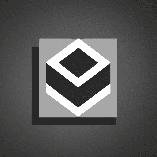 AI generated: logo for barbershop minimalistic square shape
