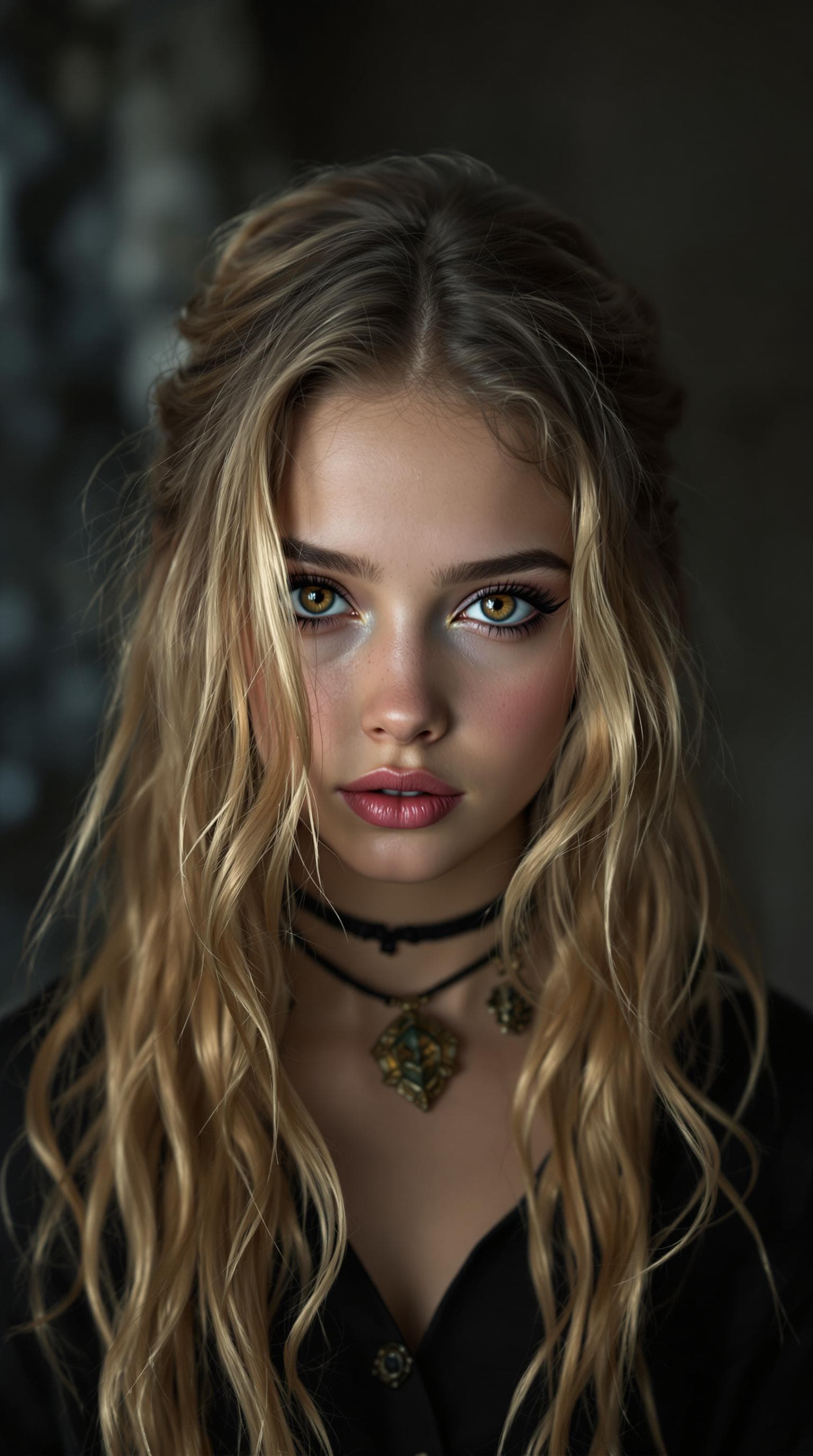 AI generated: a professional photo of a exceptionally of the most beautiful tween girl in the world  with extremel...