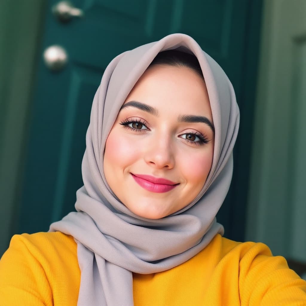 AI generated: Women nice hejab
