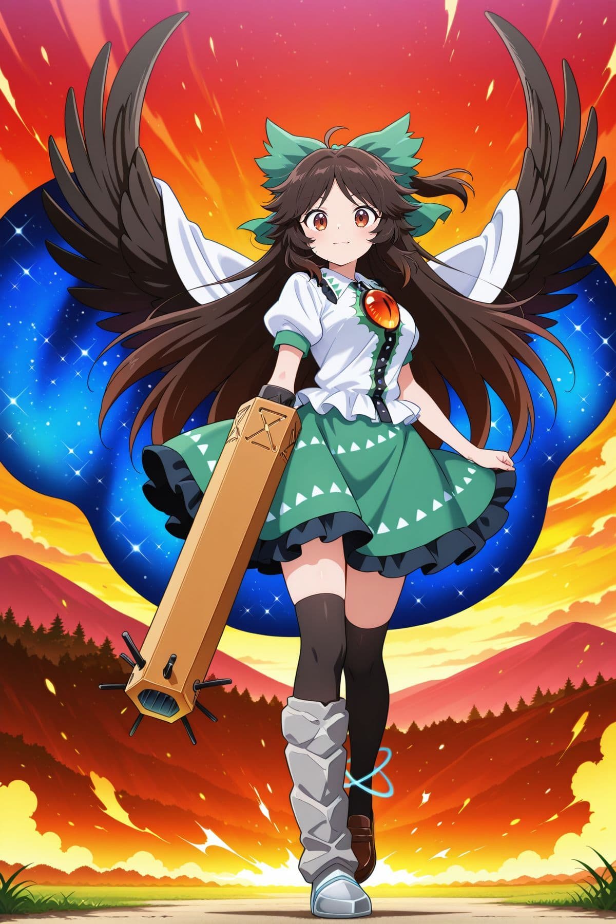Utsuho Reiuji (Touhou Project) - 霊烏路空 (東方)