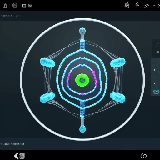 AI generated: create a video of a dna player