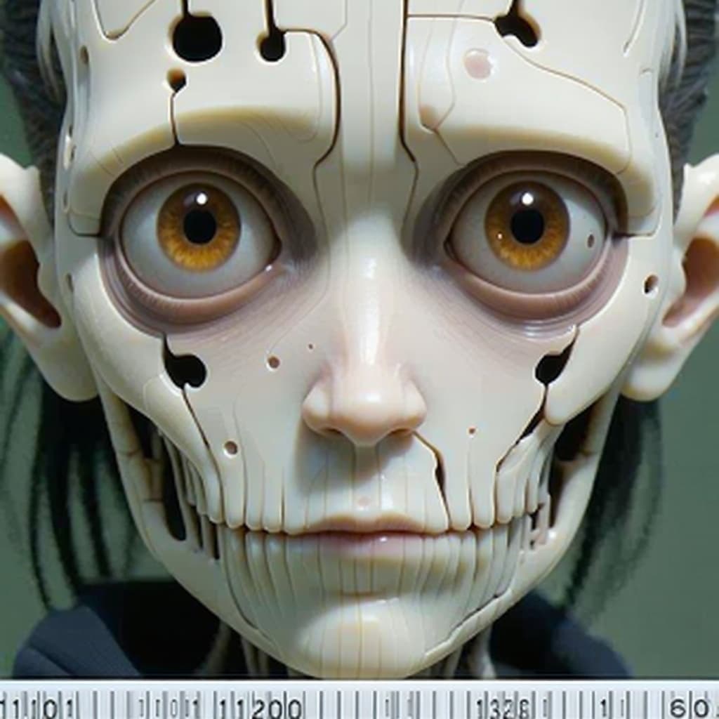 AI generated: blurry, low resolution, deformed face, incorrect Down syndrome features, mutated hands, extra limbs,...
