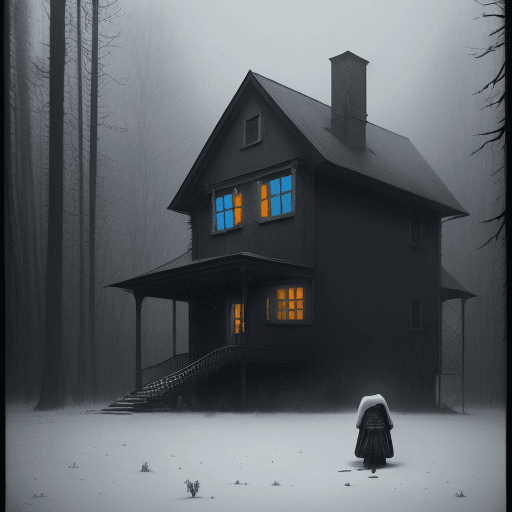 AI generated: "Welcome To The Mystically Beautiful World Of Your Nightmares Despair Empathetic robot Nightmares sn...