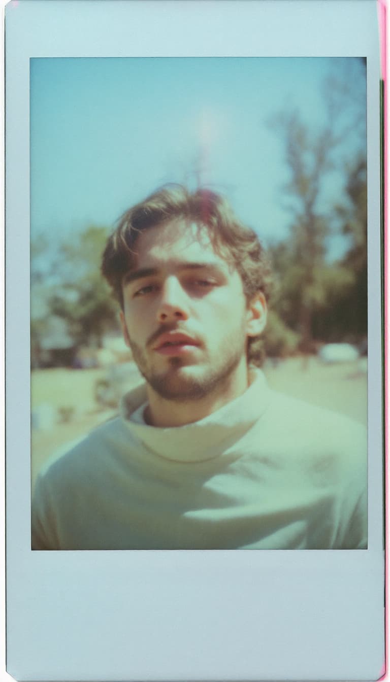 AI generated: guy, polaroid_24, color polaroid fujifilm