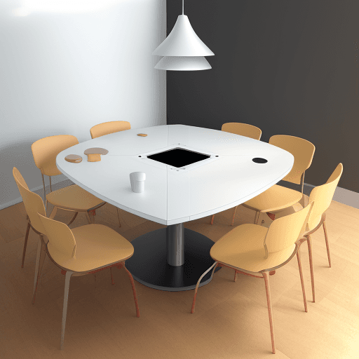 AI generated: the table t of the future