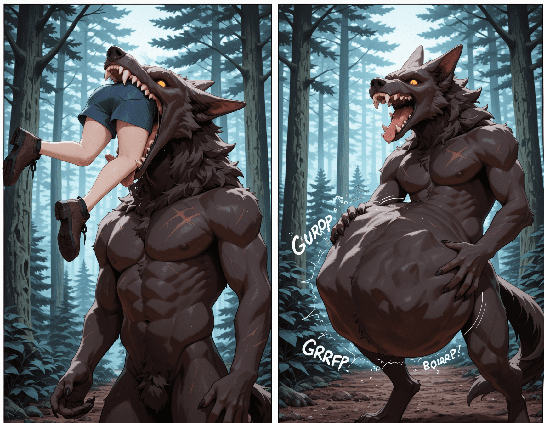 Vore Sequence | Swallowing - Image 3